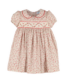 Red Mulberry Smocked Babydoll Dress from Anderson Parker