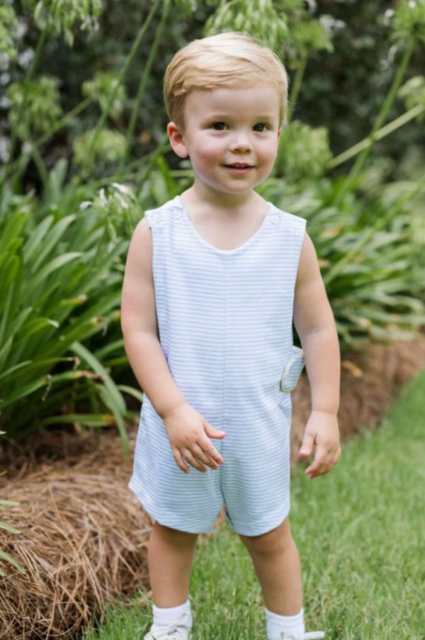 Reed Jon Jon Blue and White Stripe - Blossoms and Blooms from Anderson Parker
