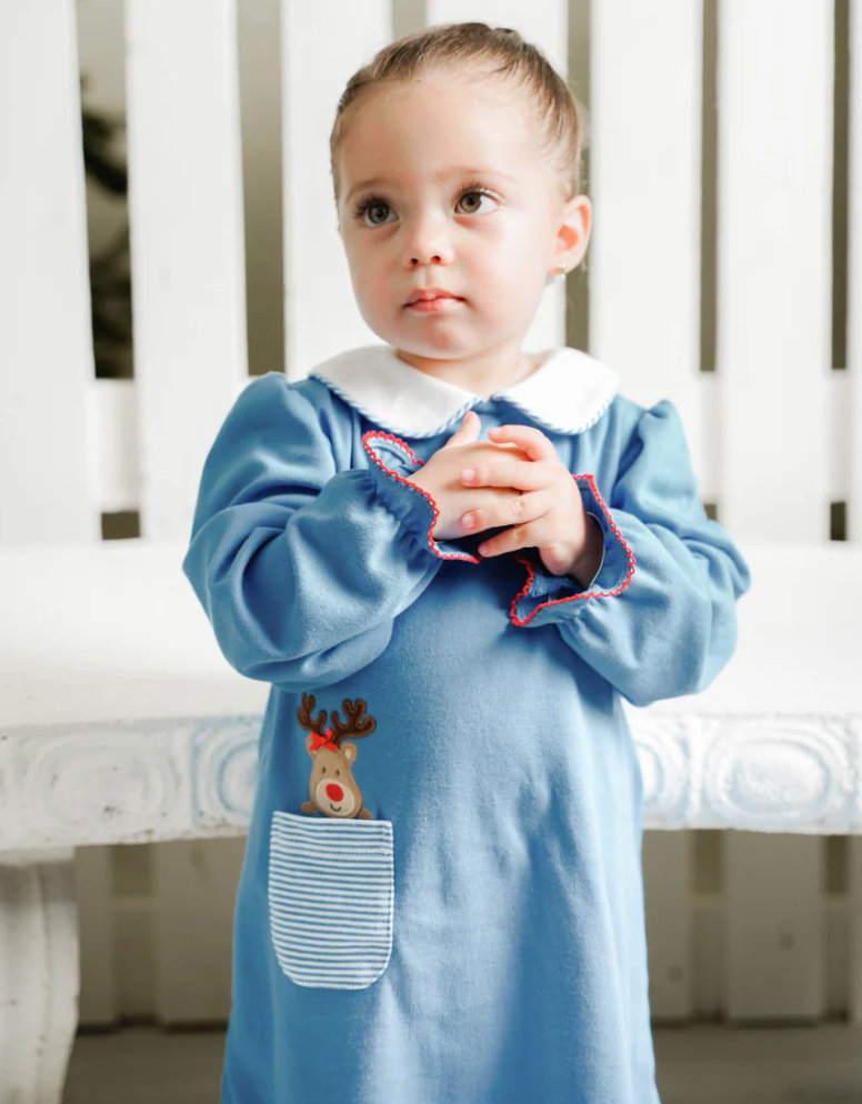 Reindeer Louisa Dress from Anderson Parker