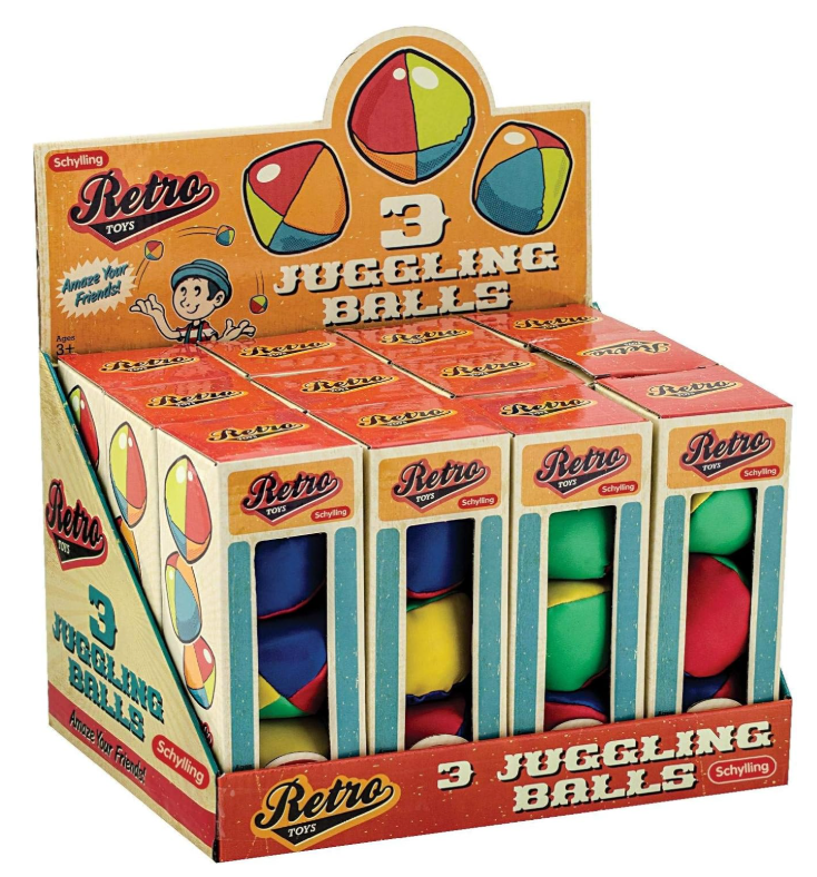 Retro Juggling Balls from Anderson Parker