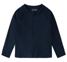 Ribbed Navy Full Zip Rashguard from Anderson Parker