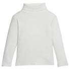 Ribbed Turtleneck - Ivory from Anderson Parker