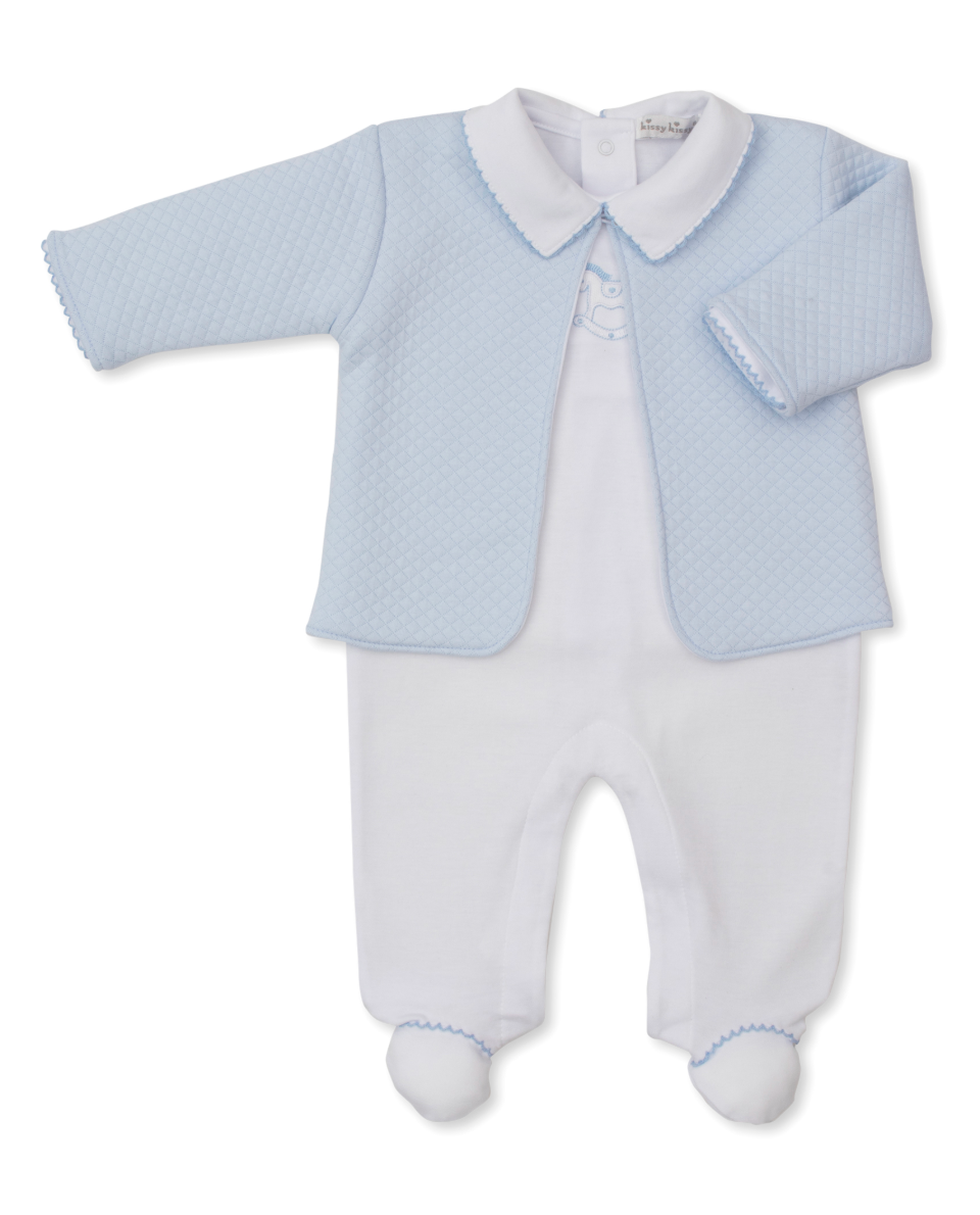 Riding Rockers - Footie with Jacket Set from Anderson Parker