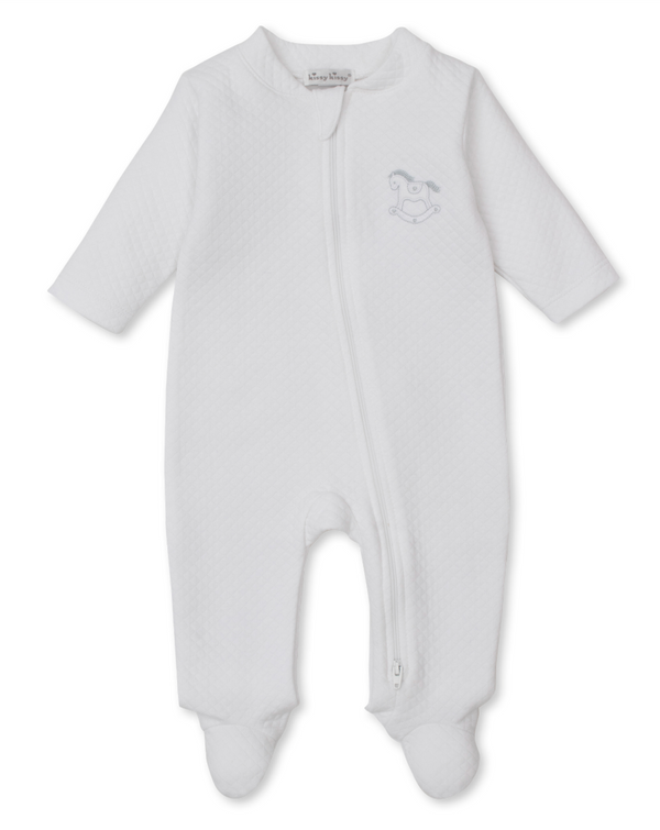Riding Rockers - Jacquard Footie from Anderson Parker
