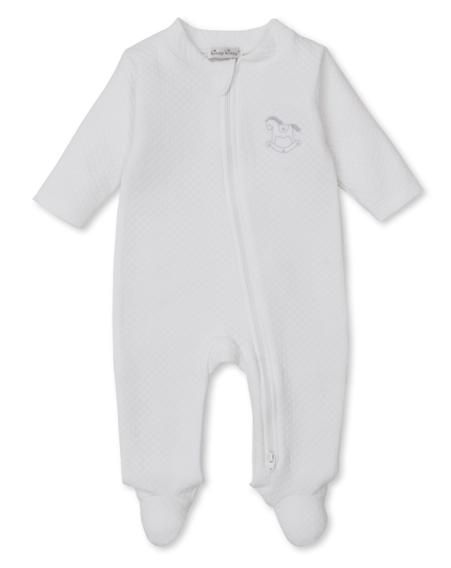 Riding Rockers - Jacquard Footie from Anderson Parker