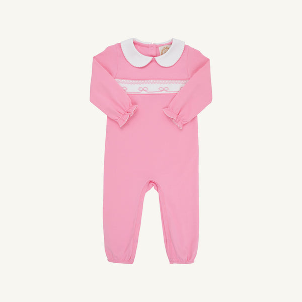 Rigsby Romper - Hamptons Hot Pink/Worth Ave White from Anderson Parker