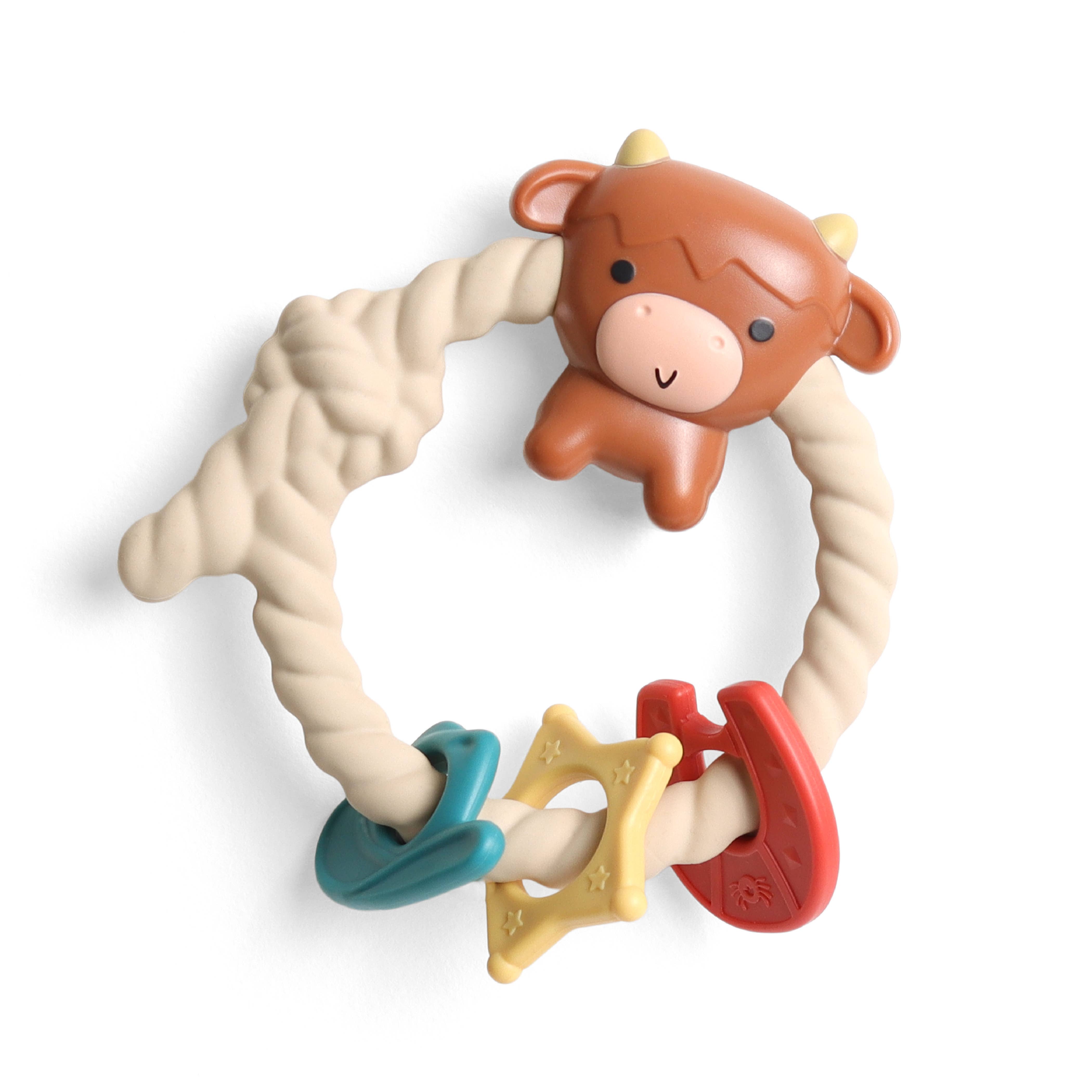 Ritzy Rattle™ Silicone Teether Rattles from Anderson Parker