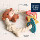 Ritzy Rattle™ Silicone Teether Rattles from Anderson Parker