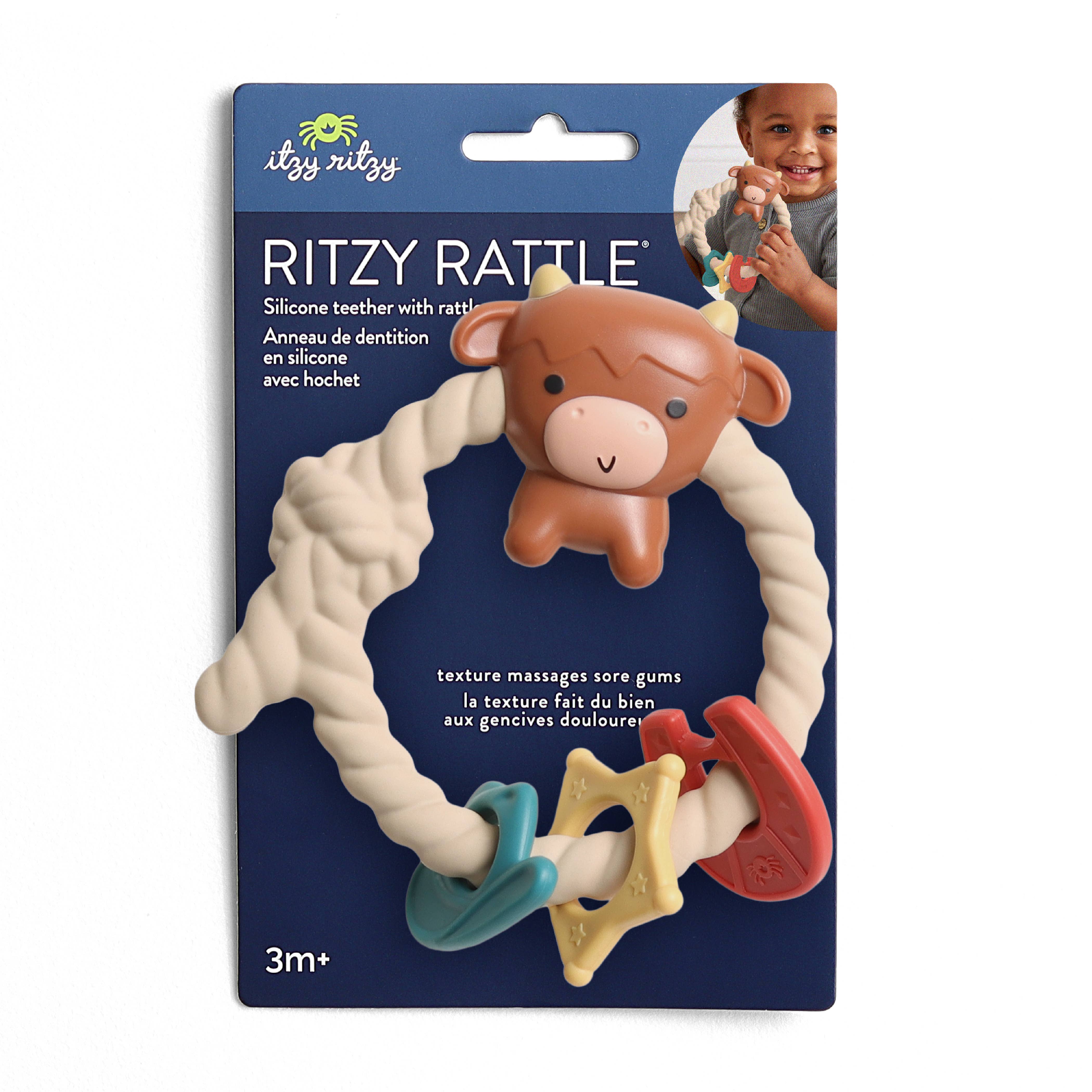 Ritzy Rattle™ Silicone Teether Rattles from Anderson Parker