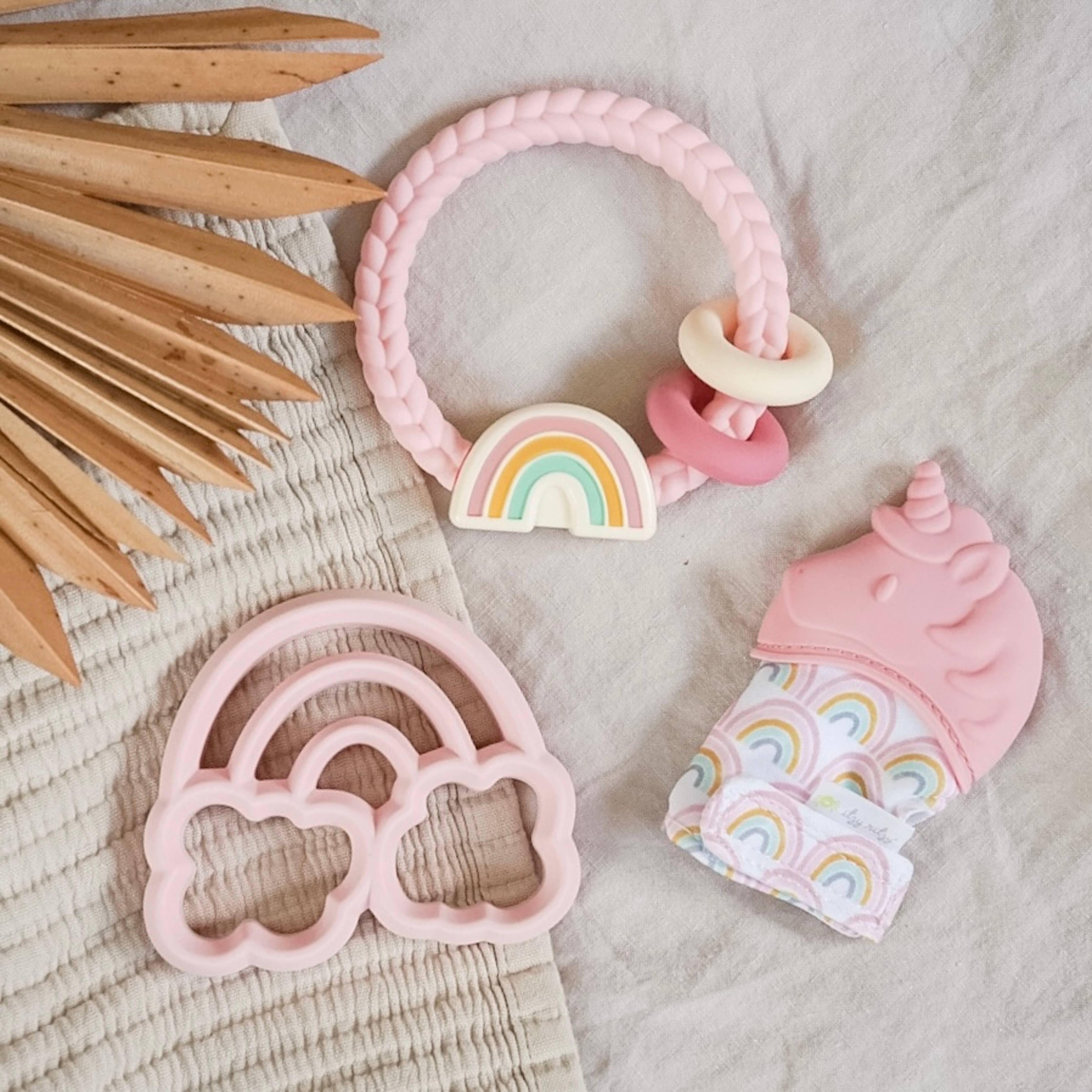 Ritzy Rattle™ Silicone Teether Rattles from Anderson Parker