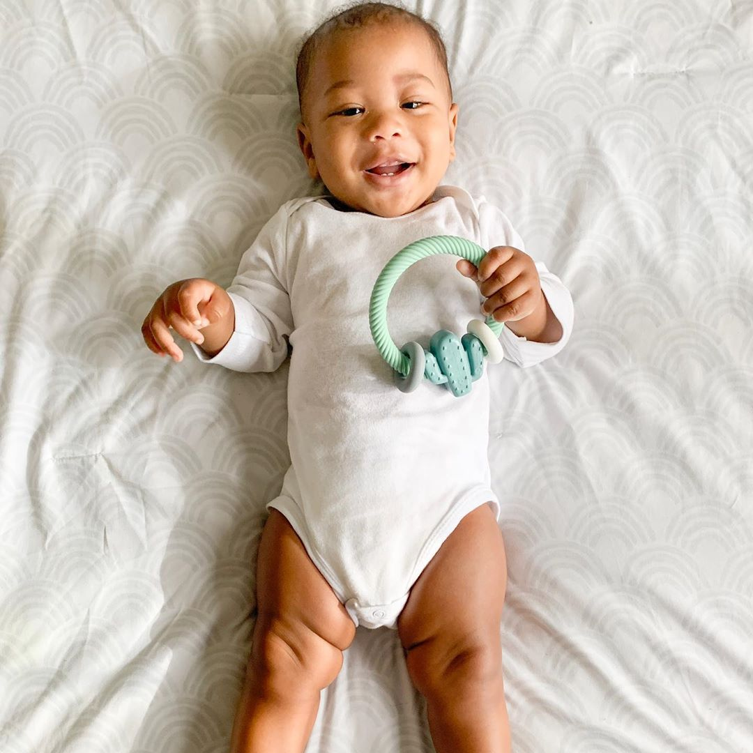 Ritzy Rattle™ Silicone Teether Rattles from Anderson Parker