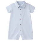 Romper - Football - Blue from Anderson Parker