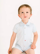Romper - Football - Blue from Anderson Parker
