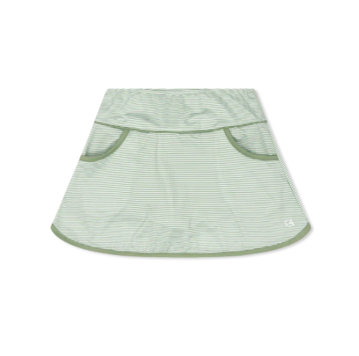 Rory Razorback Tank & Skort Set- Pistachio Green Ministripe from Anderson Parker