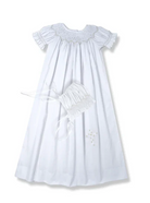Rosebud Daygown Set - White with Cross from Anderson Parker