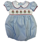 Rosie Wreath Smocked Bubble from Anderson Parker