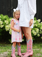 Ruehling Ruffle Dress -  Cute to Boot from Anderson Parker