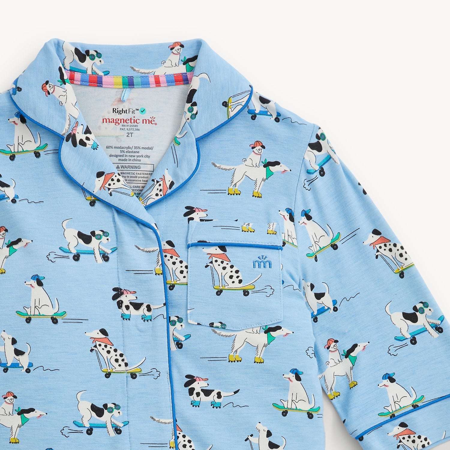 Ruff Riders L/s Pj Set W/ Piping from Anderson Parker