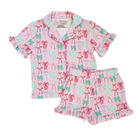Ruffle Loungewear Set - Bows - Anderson Parker