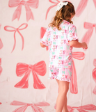 Ruffle Loungewear Set - Bows - Anderson Parker