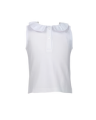 Ruffled Peter Pan Sleeveless Shirt from Anderson Parker