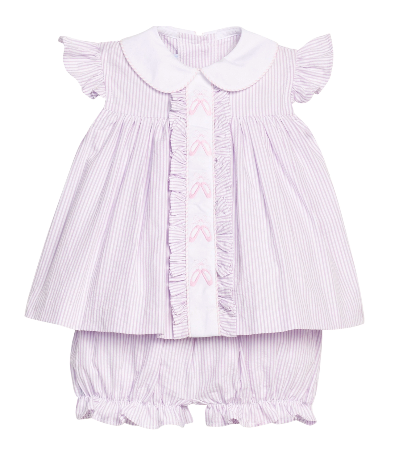 Ruffled Sally Bloomer Set - Ballet from Anderson Parker
