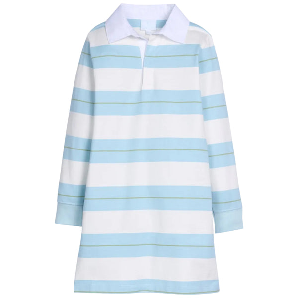 Rugby Polo Dress - Fondren Stripe from Anderson Parker