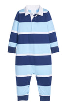 Rugby Polo Romper - Varsity Stripe from Anderson Parker