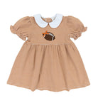 Rust Stripe Tailgate Dress from Anderson Parker