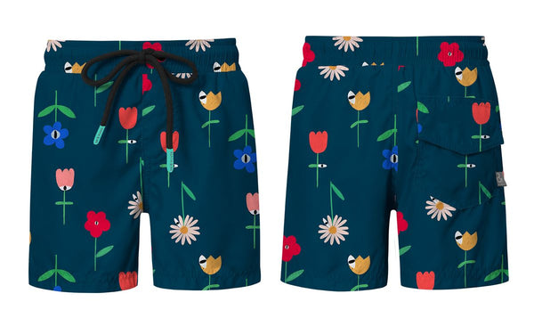 SWIMSHORT - JARDIN MÁGICO AZUL from Anderson Parker