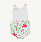 Sally Sunsuit - Broadcloth - Berry Sweet/Worth Ave White from Anderson Parker