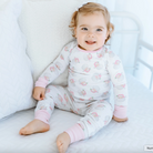 Santa Baby Long Pajamas - Pink from Anderson Parker