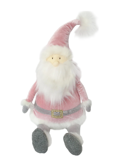 Santa Shelf Sitter Dusty Rose from Anderson Parker