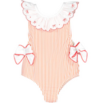 Santa Tell Me Red Bows Swimsuit from Anderson Parker