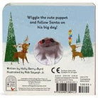 Santa's Big Day Finger Puppet Board Book from Anderson Parker