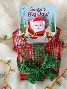 Santa's Big Day Finger Puppet Board Book from Anderson Parker