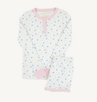 Sara Jane's Long Sleeve Short - Dunwoody Daisy/Palm Beach Pink from Anderson Parker