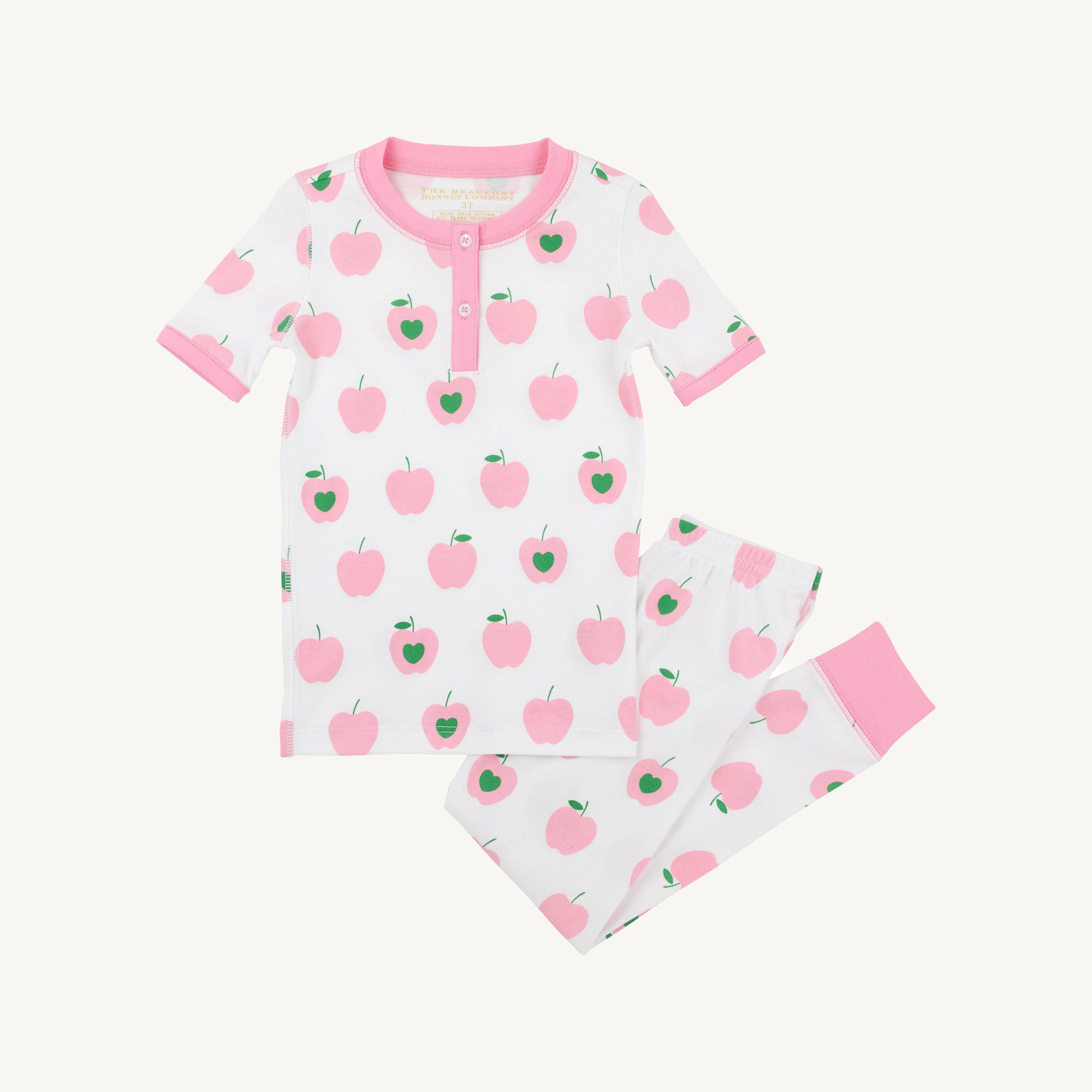 Sara Janes Short Sleeve Set - Applecrest Orchard (Hamptons Hot Pink)/Hamptons Hot Pink from Anderson Parker