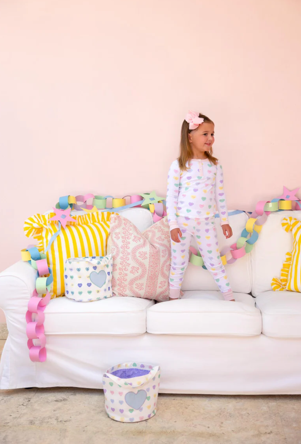 Sara Janes Sweet Dreams Set - We Heart You (Palm Beach Pink)/Palm Beach Pink from Anderson Parker