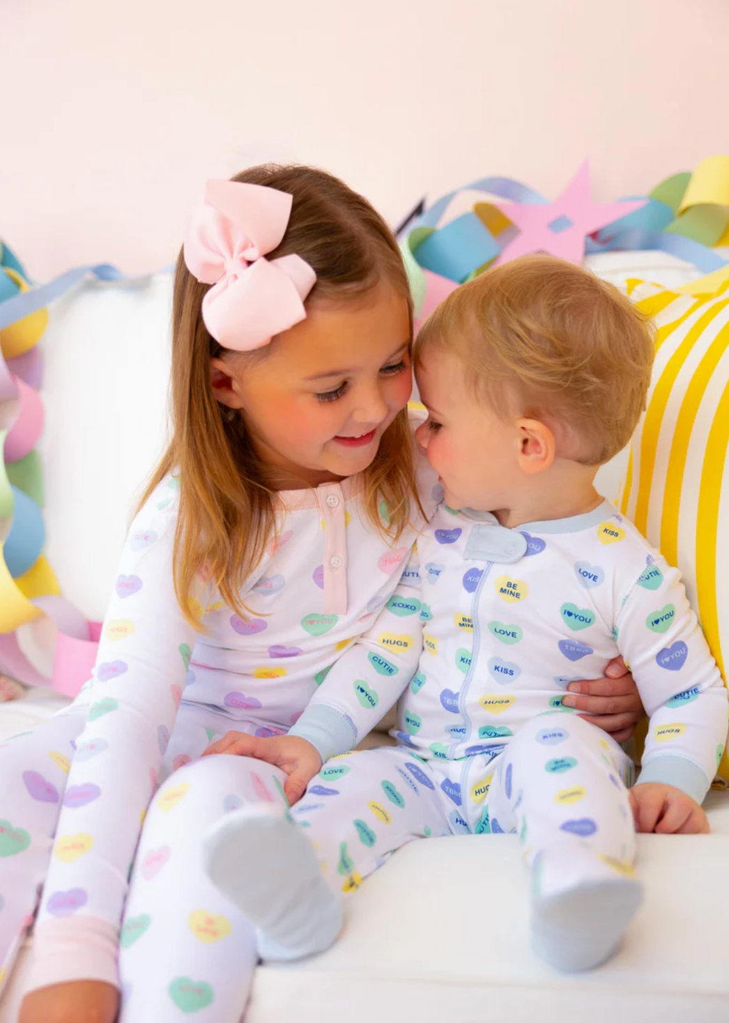 Sara Janes Sweet Dreams Set - We Heart You (Palm Beach Pink)/Palm Beach Pink from Anderson Parker