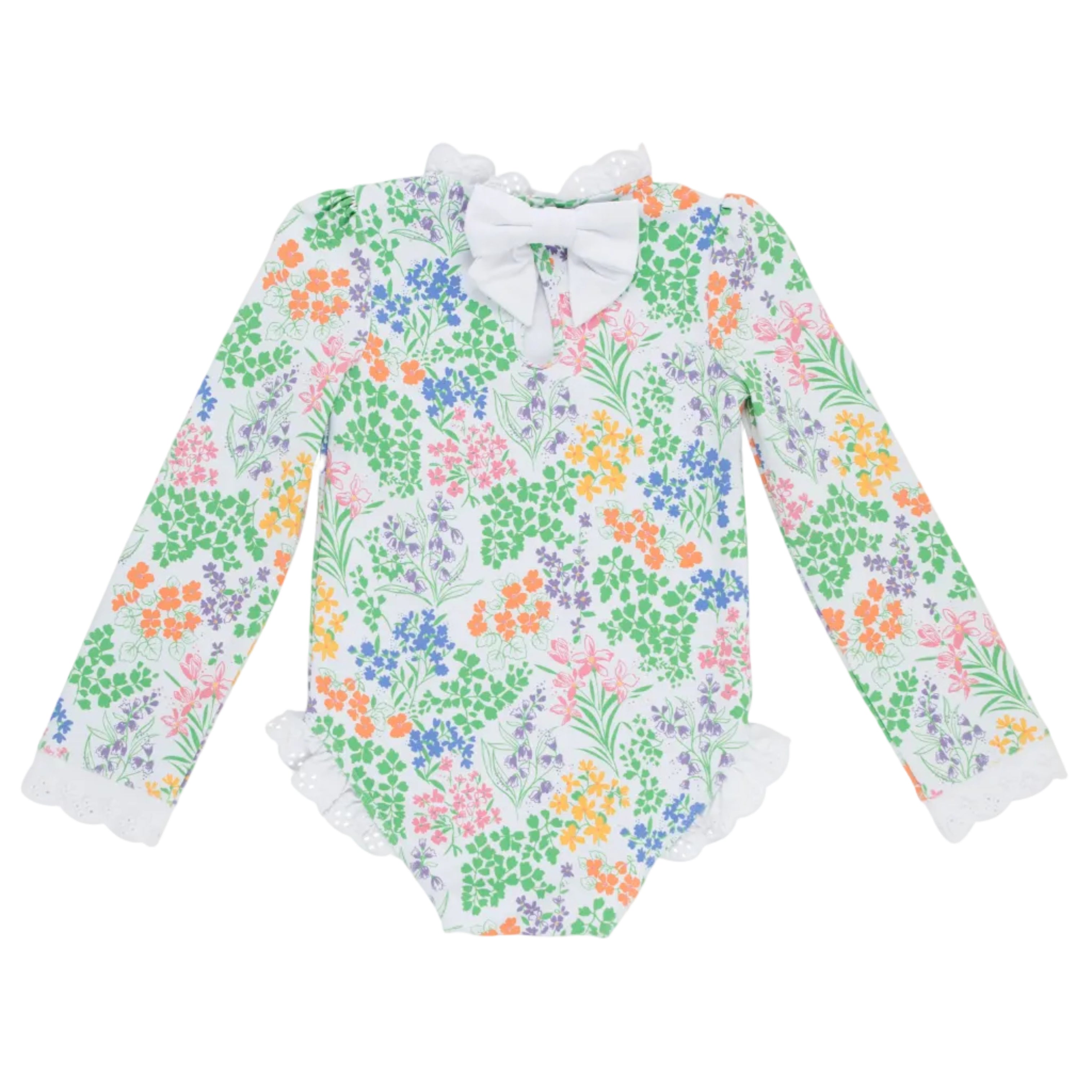 Sarasota Surf-Suit - Gaston St Garden/Worth Ave White from Anderson Parker