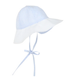 Sawyer Sunhat - Breakers Blue Seersucker - Anderson Parker
