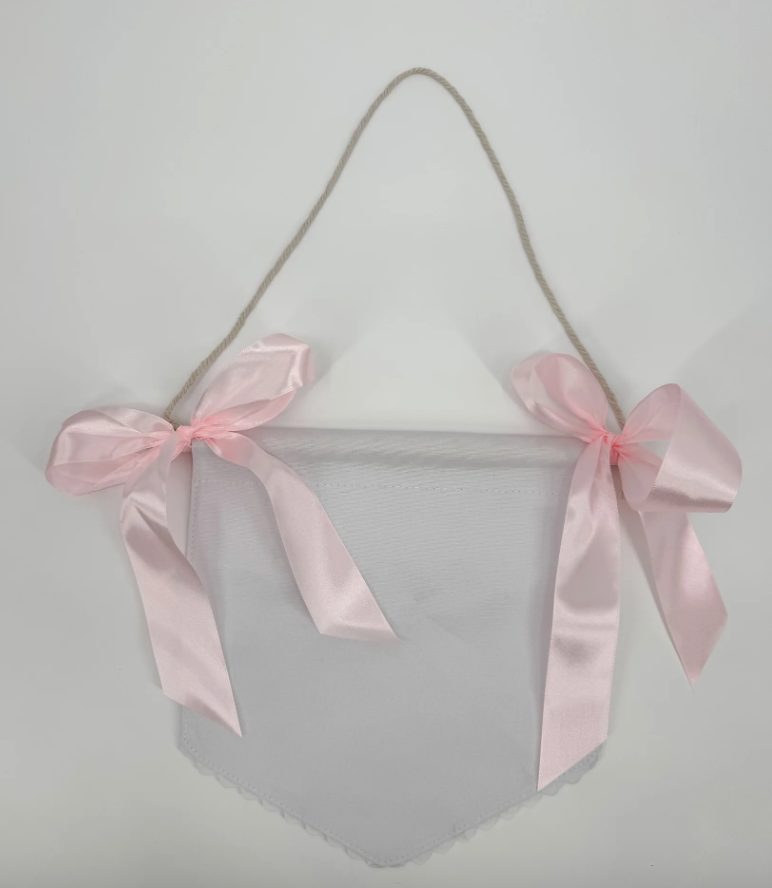 Scalloped Baby Banner from Anderson Parker