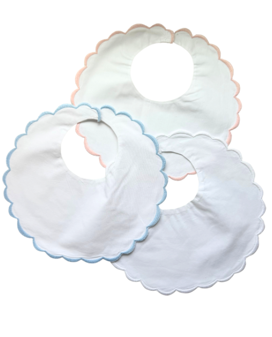 Scalloped Edge Bib from Anderson Parker