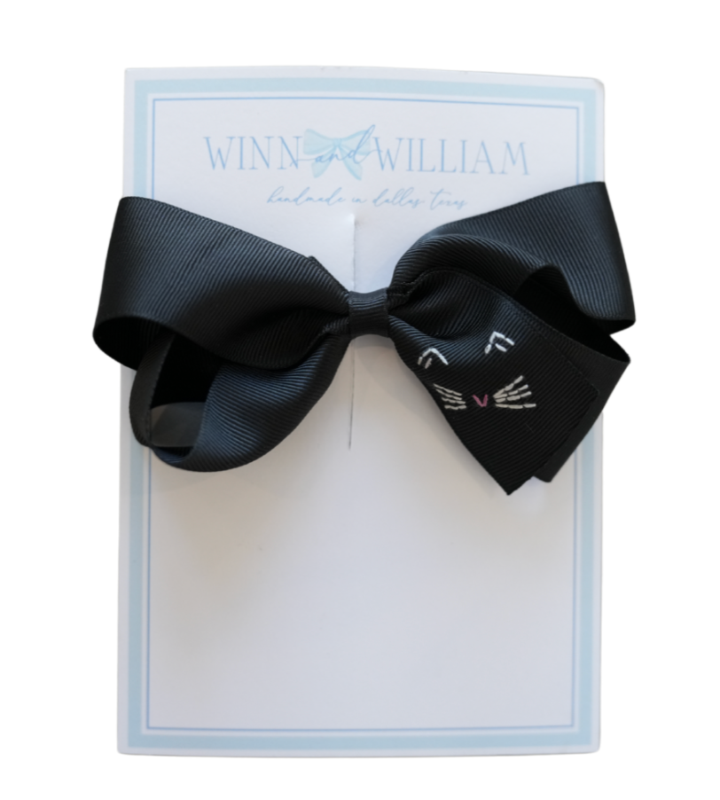 Medium Black Cat Bow from Anderson Parker