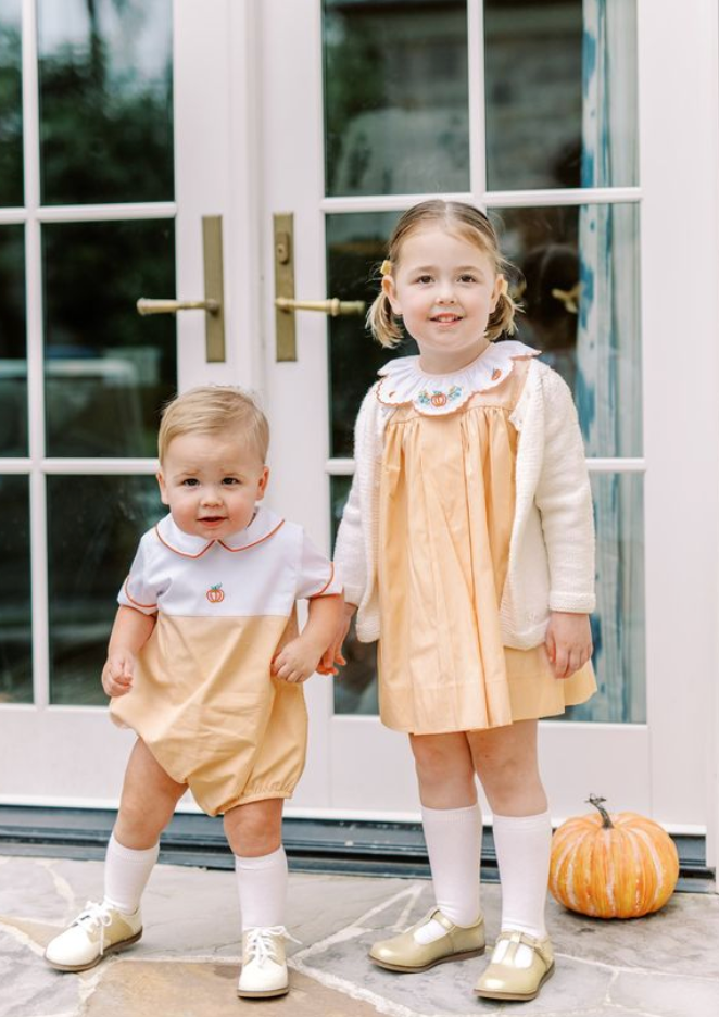 Pembroke Pumpkin Dress from Anderson Parker