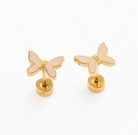 Blush Bufferfly Earring from Anderson Parker
