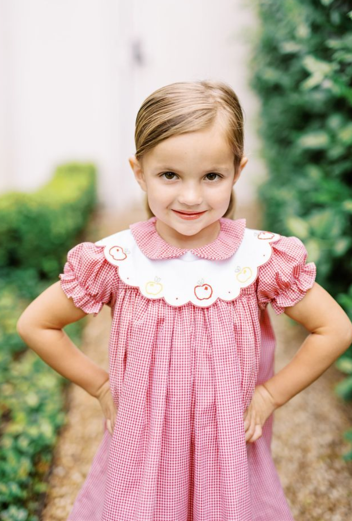 Crispin Apple Dress from Anderson Parker