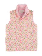 Vaughn Vest - Grand Cayman Gardens/Romany Rose Stripe/Romany Rose from Anderson Parker