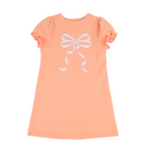 Eliza`s Applique Dress - Seashore Sherbet/Palmetto Pearl/Sandpearl Pink/Bow from Anderson Parker